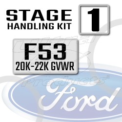Stage 1  -  1997-2005 Ford F53 Class-A 20K-22K GVWR Handling Kit